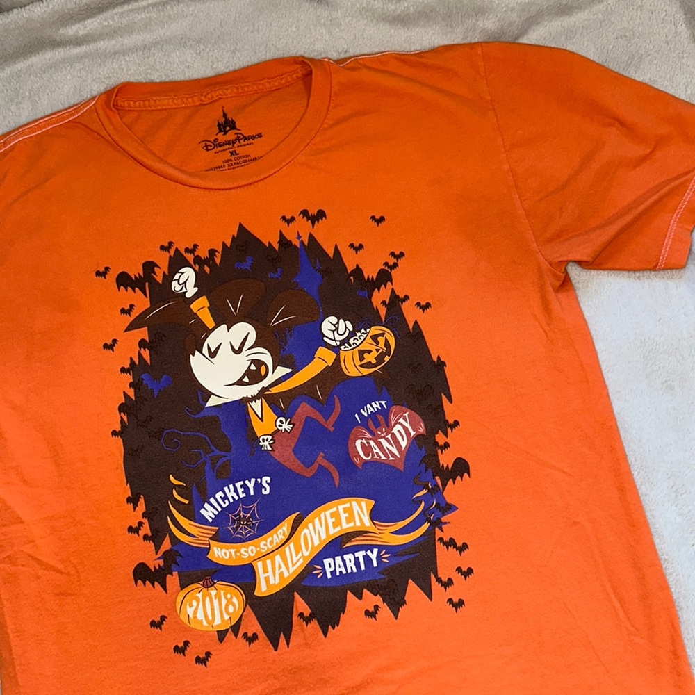 mickeys not so scary halloween party t-shirt